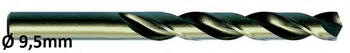 Exact Metāla urbis DIN338 HSSE-Co5 74095, Ø9,5mm, 10 gab. (74095)