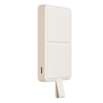 Компактный внешний аккумулятор с 24-контактным USB-C разъёмом и ёмкостью 6000 mAh Power Bank бежевый BHR9074GL Xiaomi (BHR9074GL)