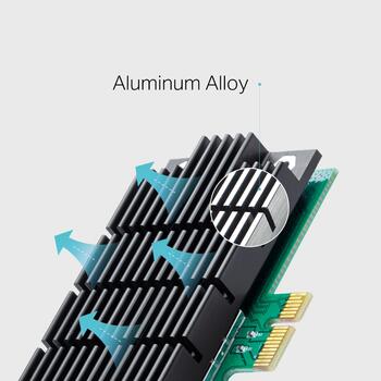 AC1200 беспроводной адаптер PCI Express с двумя диапазонами, TP-Link, ARCHERT4E, 867 Мбит/с, 300 Мбит/с (ARCHERT4E)