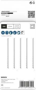 25 figūrzāģa asmeņi T 345 XF (Progressor), Figūrzāģiem PRO MULTI MATERIAL THICK AND THIN T345XF FIGŪRZĀĢA ASMENS, 2608634995, BOSCH (2608634995)
