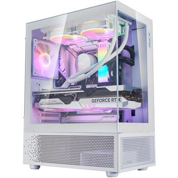 Adata Корпус ПК INVADERXMINIMT-WHCWW, 359mm, 210mm, 460mm, 5xARGB вентиляторов, 1x2.5, 2x3.5, 4x120/140mm вентиляторов (INVADERXMINIMT-WHCWW)