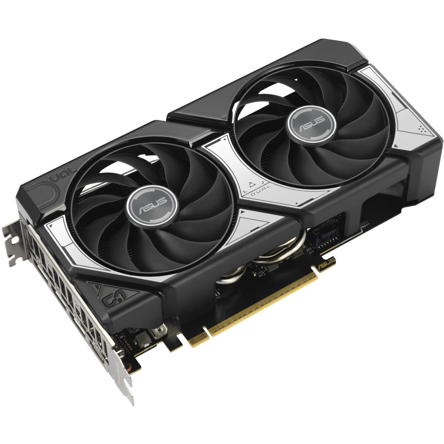 Asus Video karte DUAL-RTX5060TI-O16G 16GB GDDR7, PCIe 5.0, 2 ventilatori, 7680 x 4320, 2.5 slots (DUAL-RTX5060TI-O16G)