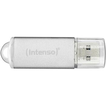 Intenso USB флеш-накопитель 3541490 64 ГБ, USB 3.2 Gen 1, Скорость чтения 70 МБ/с, Алюминиевый корпус, Серебристый (3541490)