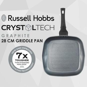 Russell Hobbs Сковорода RH01861EU7, 28см, алюминий, антипригарное покрытие, глубина 4см (RH01861EU7)
