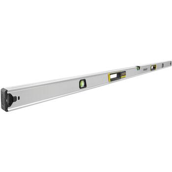 Stanley magnētiskais līmeņrādis FMHT43679-1, 2000mm, 3 burbuļi, 0.5mm/m, 0.8mm/m, alumīnija korpuss, noņemami gala vāciņi (FMHT43679-1)
