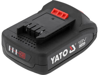 Yato akumulators YT-828461, 18V, 2000mAh, Li-Ion, 36Wh, 30A, uzlādes indikators, aizsardzība pret pārkaršanu (YT-828461)