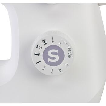 Singer Šujmašīna M2405, 11 dūrieni, 1 pogcaurums, 70 W, Automātiska, Regulējams dūriena garums, Bezmaksas roka (M2405)