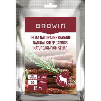 Browin Натуральные овечьи оболочки 18/20mm, 15m 310602, 1.2cm, 22cm, 14.8cm, 34.5g (310602)
