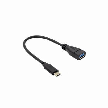 Sbox USB адаптер USB A F -> TYPE-C M USB-F-TYPEC, черный, USB A F, TYPE-C M (USB-F-TYPEC)