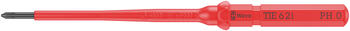 Krusta skrūvgrieža uzgalis PH0, Wera, 05006509001, 157 mm, 9 mm hex, izolēts, Black Point uzgalis (05006509001)