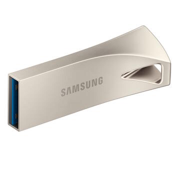 Samsung MUF-512BE3/APC BAR Plus USB-накопитель 512 GB USB 3.2 Gen 1 до 400 MB/s чтение до 110 MB/s запись USB-A Silver (MUF-512BE3/APC)
