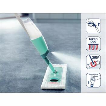 Leifheit Easy Spray XL 1056690 щетка для пола с распылителем, 42см, 650мл, 360° (1056690)