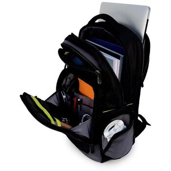Targus Рюкзак для ноутбука CityGear TCG655GL, 12-14 дюймов, черный, Dome Protection System, полиэстер, полиуретан (TCG655GL)