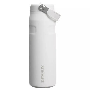 Stanley® Термобутылка с трубочкой The IceFlow Bottle Flip Straw 2.0, 2811283144, 0,71л, белый, холод 10ч, 2 дня со льдом, без BPA (2811283144)