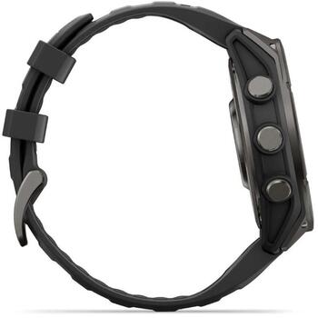 Garmin смарт-часы Fenix 9 010-04762-11, 47мм, AMOLED, 454x454px, 64ГБ, 16 дней, 10ATM, титан, сапфир, GPS, Bluetooth, Wi-Fi (010-04762-11)