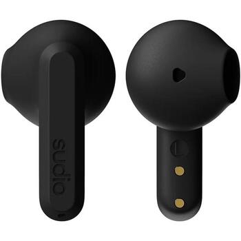 Sudio наушники A3 A3BLK, 10мм, 32Ом, 107дБ, Bluetooth 5.3, IPX4, микрофон, 6ч работы, черные (A3BLK)