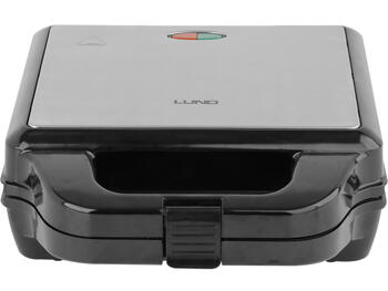Lund sviestmaižu gatavotājs 67520, 1400W, 4 šķēles, 220-240V, 50/60Hz, 250x210mm, 0.7m, I klase, ABS, nerūsējošais tērauds (67520)