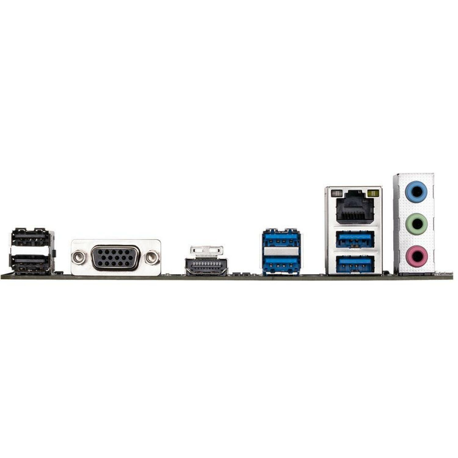 Gigabyte B760M H DDR4, LGA 1700, 6+1+1 фазы, 64 ГБ DDR4, 2x PCIe 4.0 M.2, GbE LAN, 1x HDMI, 2x USB 2.0 (B760MHDDR4)