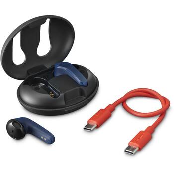 Hama Наушники 00184169, Bluetooth 5.3, ENC, до 16ч, беспроводная зарядка, LED индикатор батареи, Siri/Google Assistant (00184169)
