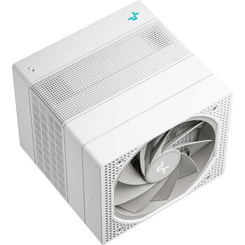 Deepcool ASSASSIN IV WH R-ASN4-WHNNMT-G, 58.06/79.1 cfm, 2 ventilatori, 7 siltuma caurules, PWM atbalsts, 29.3 dBA (R-ASN4-WHNNMT-G)