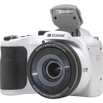 Kodak Цифровая камера AZ255WH, 16,15 МП, 25x оптическое увеличение, 3