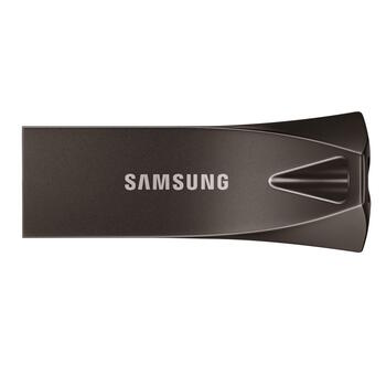 Samsung MUF-256BE4/APC BAR Plus USB-накопитель 256 GB USB 3.1 Gen 1 до 400 MB/s чтение USB-A Grey (MUF-256BE4/APC)