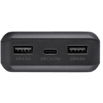 Intenso Power Bank B10000 7320530, 10000 мАч, 12 Вт, 3 устройства, USB-C, 2x USB-A, индикатор состояния LED (7320530)