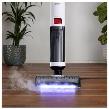 Polti RollySteam WD10 WDEU0005, паровой пылесос, 750 Вт, 0.6 л, 10 г/мин, 4.9 м, HEPA, без мешка (WDEU0005)