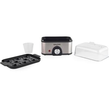 Salter Варка яиц EK6213VDE, 500W, 8 яиц, 2 поддона для яиц, мягкие/твердые уровни варки (EK6213VDE)