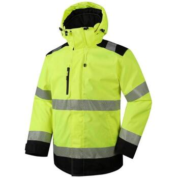Hi-vis ziemas jaka Arizona CL2, dzeltena/melna, 4XL, Pesso (ARIZONA-4XL&PESSO)