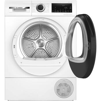 Bosch veļas žāvētājs WQG2420PSN, 9kg, 62dB(A), elektrisks, siltumsūknis, bērnu drošība (WQG2420PSN)