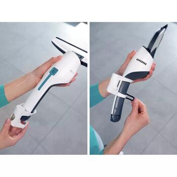 Leifheit Nemo 1051042 вакуумный очиститель окон, 28cm, 60ml, 45min, 130m², адаптер Click (1051042)