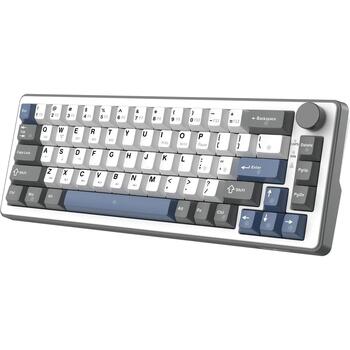 White Shark EXCALIBUR M GK-009251, механическая клавиатура 67 клавиш, 65%, линейные переключатели, hot-swap, 3 режима, RGB (EXCALIBUR-M-W-US)