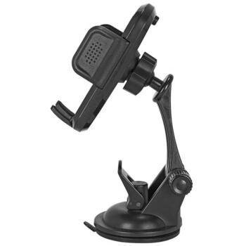 Tracer Держатель для телефона в автомобиле U07 TRAUCH47455, 55-98mm, 110mm, 360 градусов поворот, силиконовое крепление (TRAUCH47455)