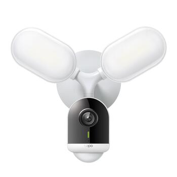 Tp-Link умная камера с прожектором Tapo C720, 2K QHD, 2800 лм, 150°, IP65, Wi-Fi, 512 ГБ microSD, AI обнаружение (TAPOC720)