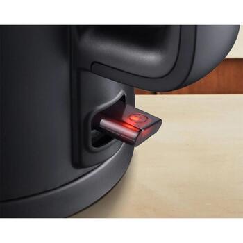 Tefal Чайник KO1408E0, 1500 Вт, 1.5 Л, Нержавеющая сталь/пластик, 360° поворотная база, Черный (KO1408E0)
