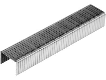 Yato Скобы YT-70271, 8мм, 1.2x11.3мм, 1000шт, прямоугольные, углеродистая сталь, обивка, столярные работы, отделка (YT-70271)