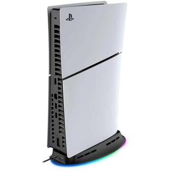 Subsonic Dzesēšanas LED statīvs PS5 un PS5 Slim SA5656, 2 ventilatori, 1 USB ports, RGB LED (SA5656)