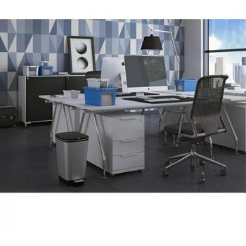 Kis Педальный мусорный бак Chic Bin L 23807191788, 45L, 12.5kg, пластик, бесконтактное открытие, резиновое уплотнение (23807191788)