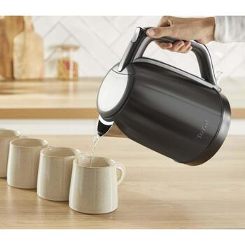 Tefal Чайник KO5S08E0, 2400 W, 1.7 L, Нержавеющая сталь, 360° поворотная база, Серый (KO5S08E0)