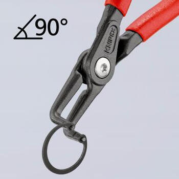 Плоскогубцы с загнутыми концами J21 19-60мм 4821J21 KNIPEX (48 21 J21)