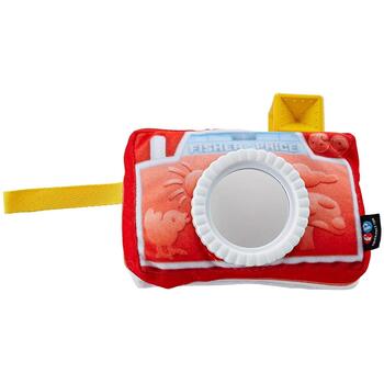 Fisher Price DFR11 Погремушка, 14.5см, ткань, звуки, зеркало, 3мес. (DFR11)