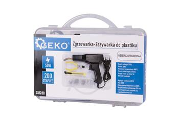 Plastmasas lodāmurs-ēveles komplekts 50W, G81280, GEKO (G81280)