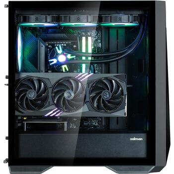 Zalman Корпус компьютера Z9 Iceberg MS Black, 9.6кг, 3x140мм ARGB вентиляторы, 2xUSB3.0, 2xUSB2.0, USB Type-C (Z9 Iceberg MS Black)
