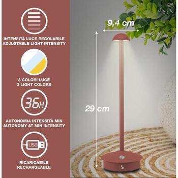 Beper Настольная лампа P207ILI151, 1.5W, Темно-красный, LED, 1 лампочка, Затемнение, Регулировка цветовой температуры (P207ILI151)