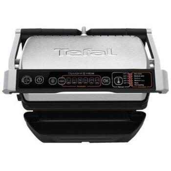 Tefal Kontaktgrils GC706D, 2000 W, nerūsējošais tērauds/melns, 6 programmas, 600 cm2 grilēšanas virsma (GC706D)