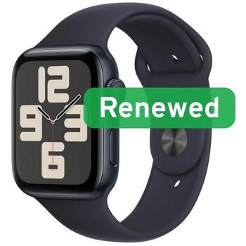 Apple Renewed Apple Watch SE2 LTE 44mm Midnight, 1.78