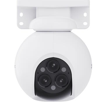 Ezviz CS-H80f Āra viedā kamera, 3x4MP, 360°, 12x tālummaiņa, IR 30m, IP67, MicroSD līdz 512GB, divvirzienu audio (CS-H80f)