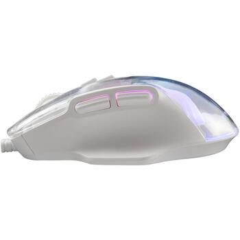 Baracuda Мышь ANGLERFISH-W BGM-062, 7200 DPI, 7 кнопок, 1,5м, RGB подсветка, USB 2.0, Оптический сенсор (ANGLERFISH-W)