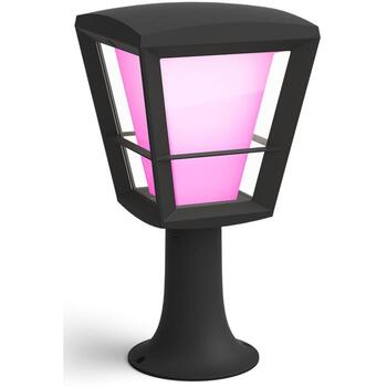 Philips Hue уличный пьедестальный фонарь WCA Econic 8718696170595, 15Вт, 1140лм, 2000-6500K, IP44, LED, Bluetooth, Zigbee, черный (8718696170595)
